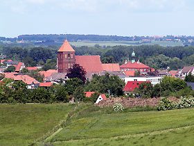 Luftbild Bergringstadt Teterow